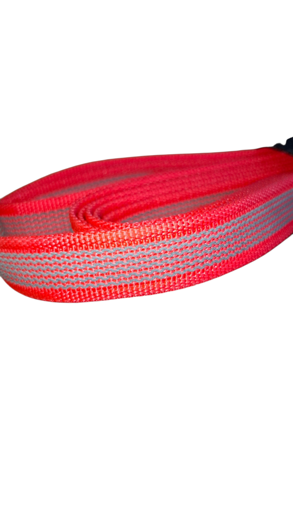 ⚡ STARKesHERZ Basis-Linie: Gummierte Schleppleine "Rot 4,7 m"