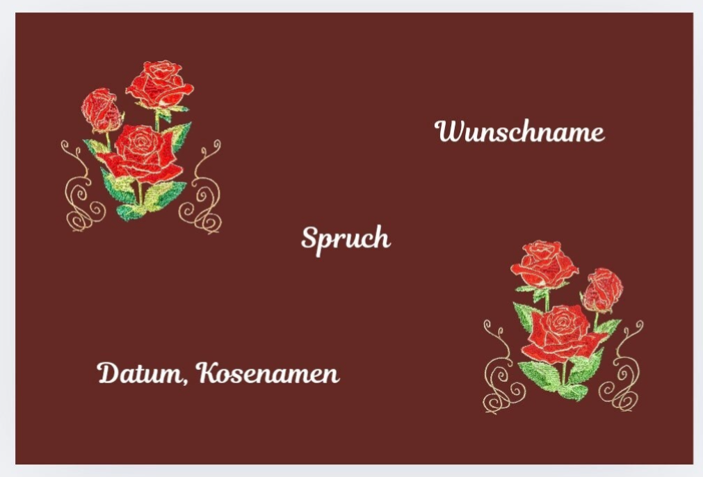 ​👑 Masterpiece-Kissen „Rhön-Rose“ (40x60 cm) – Dein Unikat aus Jeansstoff