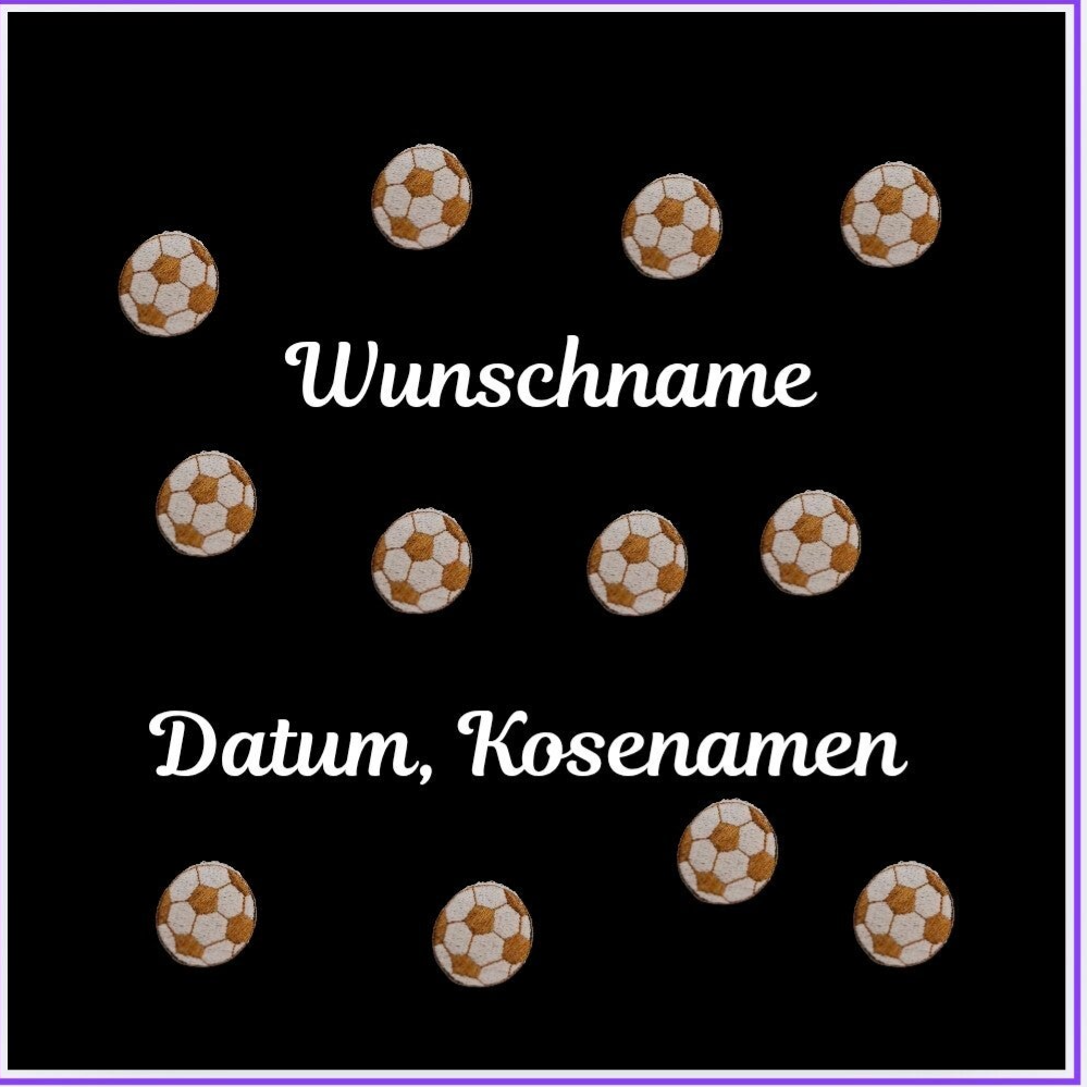⚽️Kuschelkissen "VOLLTREFFER" (40x45 cm) – zum Personalisieren