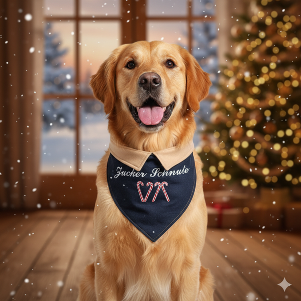 ​🍥 Hundehalstuch "Zucker Schnute" – Das herzwarme Lieblingsstück!