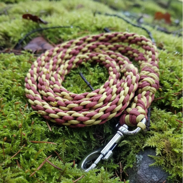 Paracord-Leine „Kreuzberg-Leitpfad“ – Unschlagbare Stabilität im Guckaisee-Muster (3 Meter)