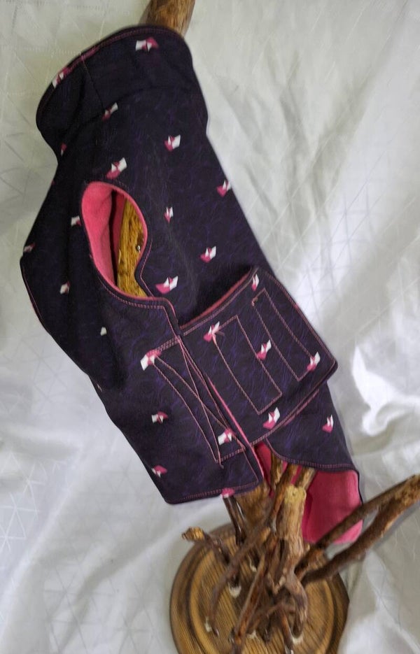 ⚡ UNIKAT vom gold’nen Tisch: Rhön-Mäntelchen „Gipfel-Matrose“ (Größe S)