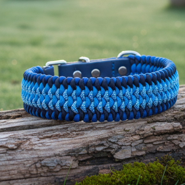 Paracord Halsband "Wellenbrecher" (HU 55-62 cm)