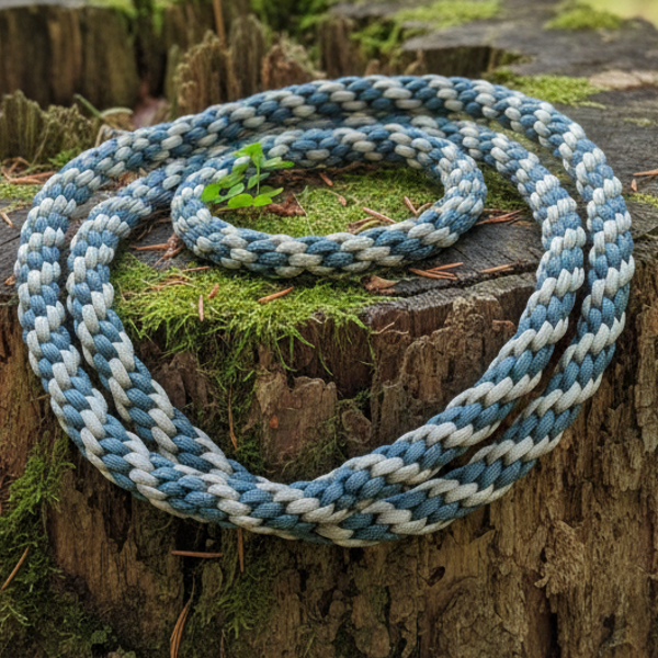 Paracord Leine "Heidelstein-Gipfel"Robust und Naturnah im Guckaisee-Muster (2 Meter)