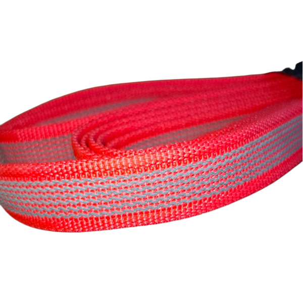⚡ STARKesHERZ Basis-Linie: Gummierte Schleppleine "Rot 4,7 m"