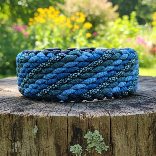 Paracord Halsband "Bergsee" (HU 40-50 cm)