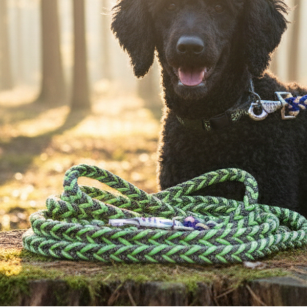 Paracord Leine "Wald & Wiese" (3,50 m) – Langführer 250 kg