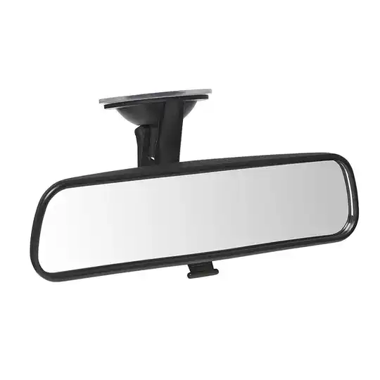 Achteruitkijkspiegel - 212x56mm -  met zuignap