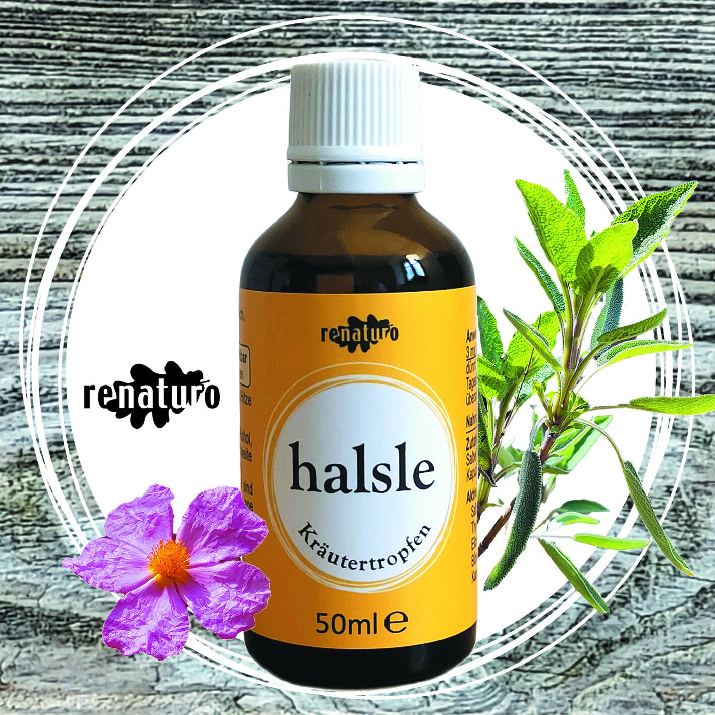 Kräutertropfen halsle 50ml