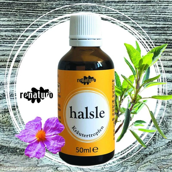 Kräutertropfen halsle 50ml