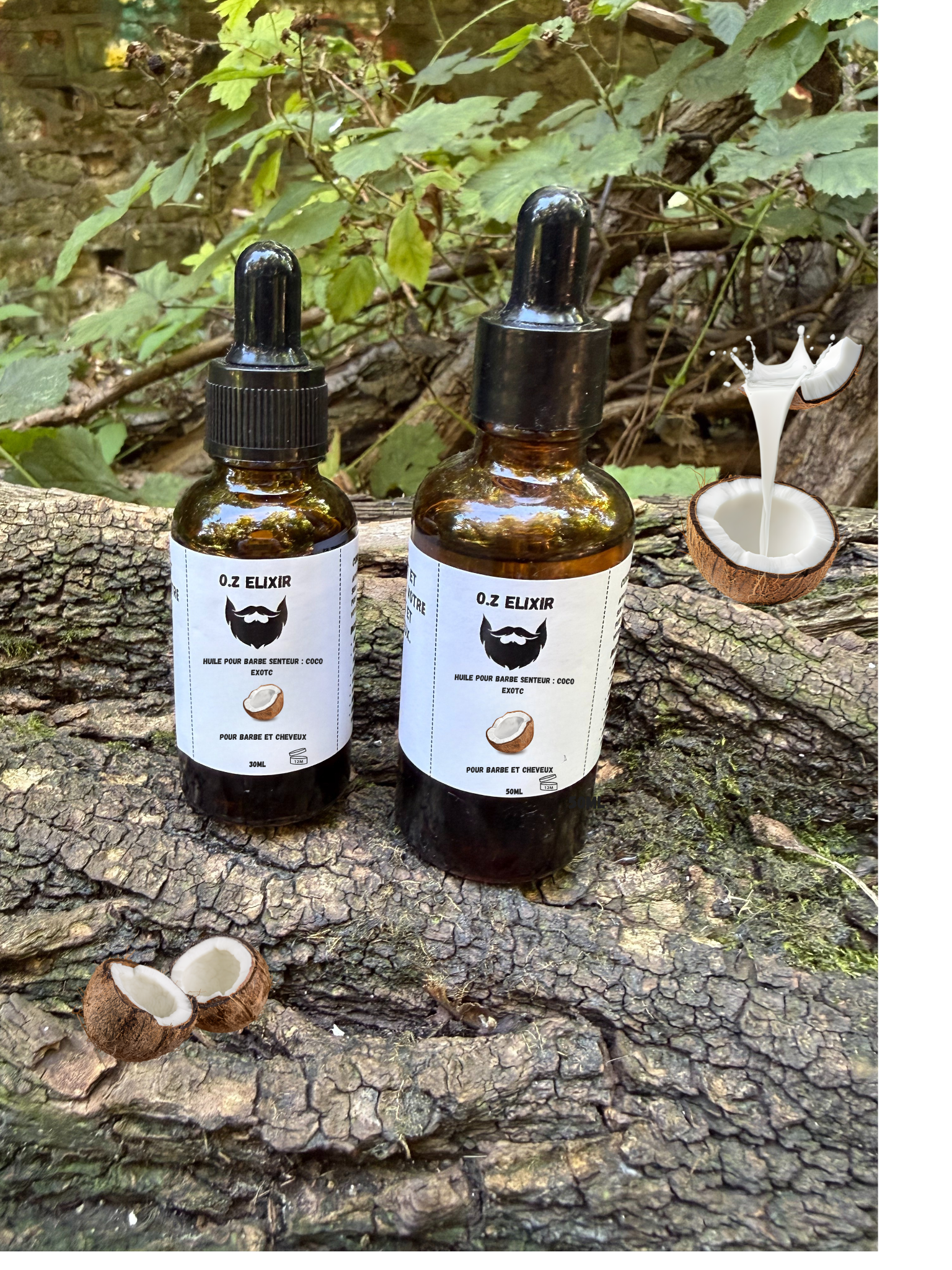 O.Z Elixir senteur : coco 30 ml