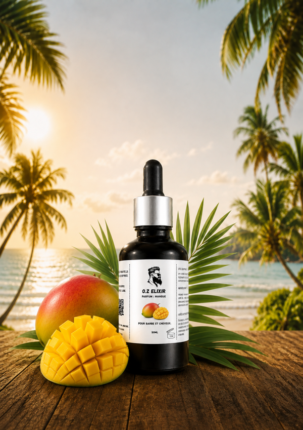 O.Z Elixir pour barbe, parfum : Mangue