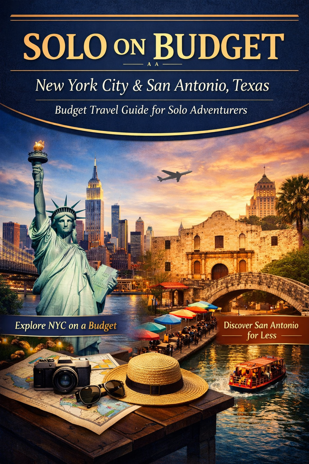 Solo on a Budget NYC & San Antonio Texas