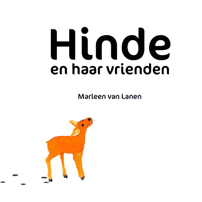 Titelblad van boekje 'Hinde en haar vrienden'