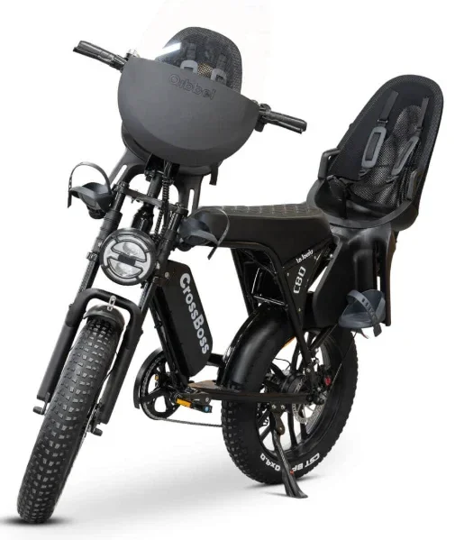 CrossBoss Ouxi V8 Glossy Black Family Edition Front & Back