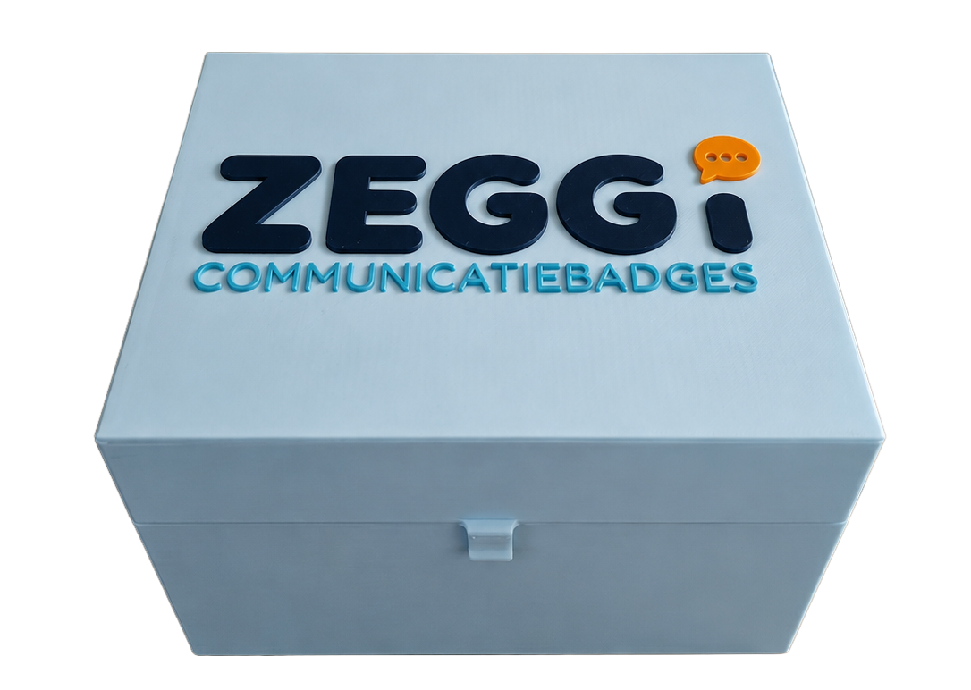 ZEGGI Opbergbox – Communicatiebadges