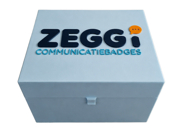 ZEGGI Opbergbox – Communicatiebadges