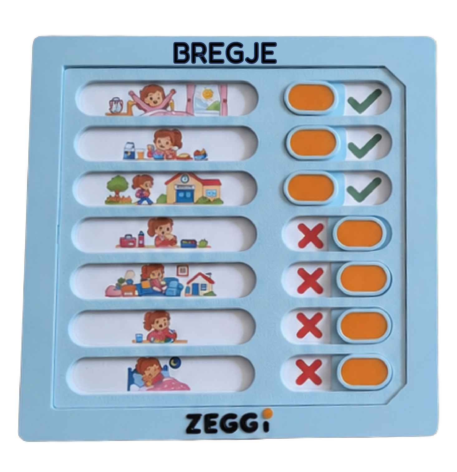 ZEGGI Dagplanner – Gepersonaliseerd