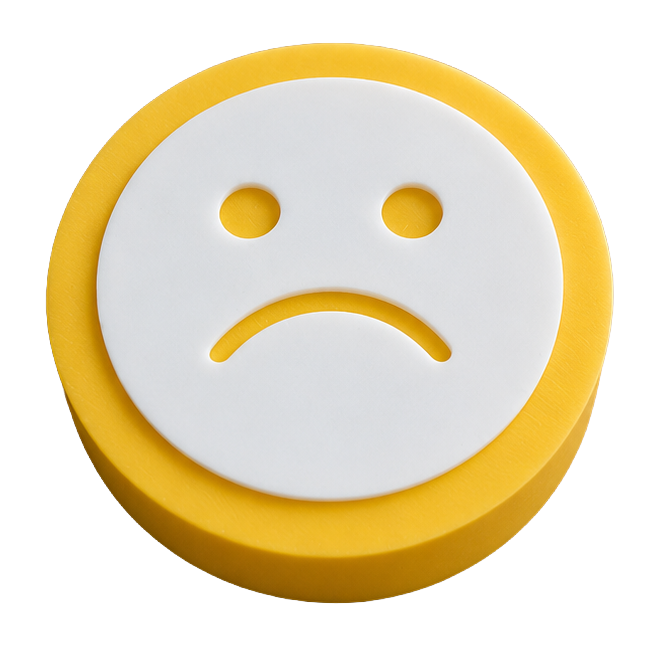 ZEGGI Emotieschijf – Verdrietig