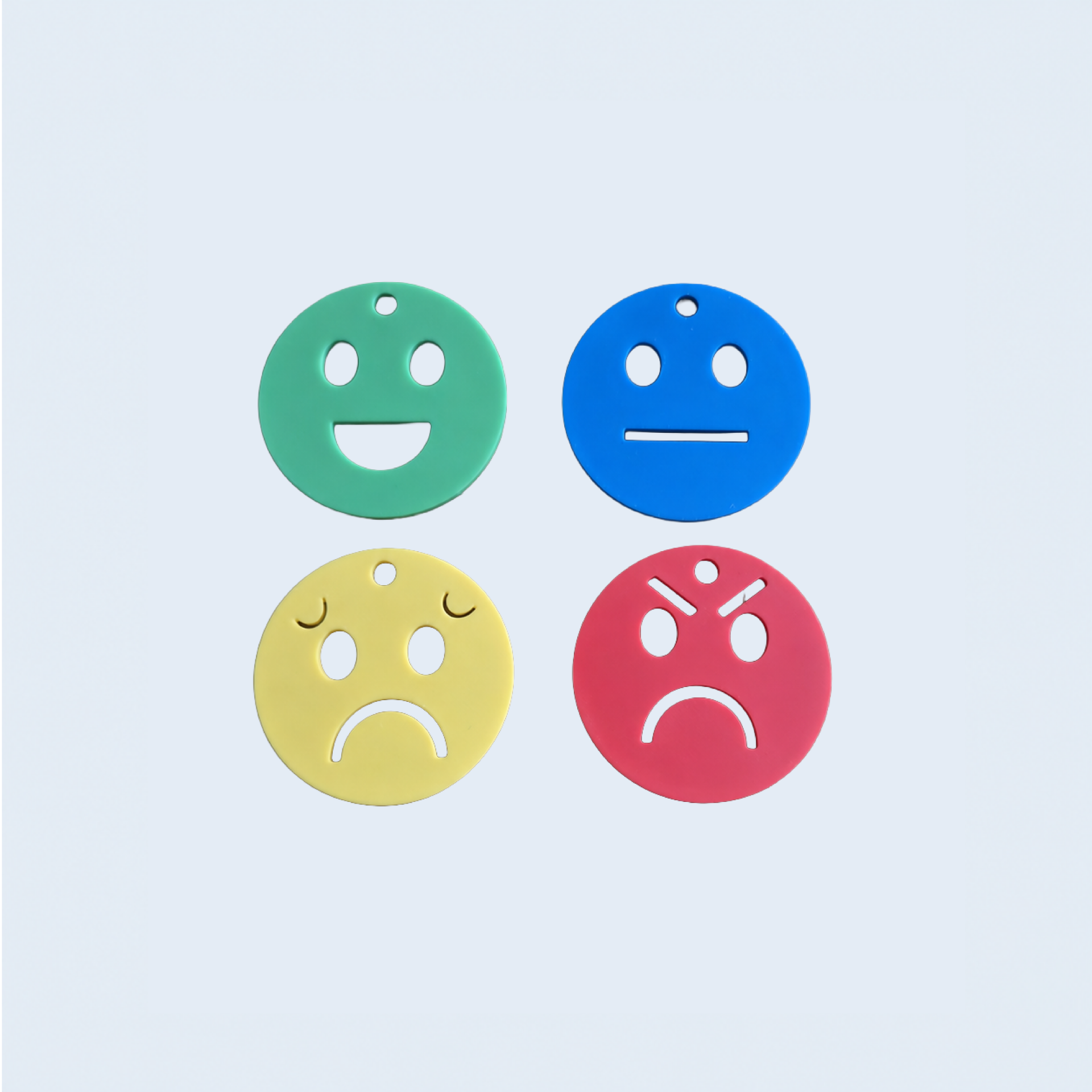 ZEGGI Emotieset – 4 stuks