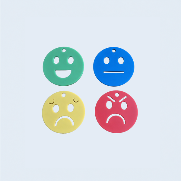 ZEGGI Emotieset – 4 stuks
