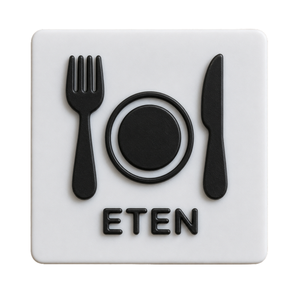 ZEGGI Nu & Straks badge – Eten