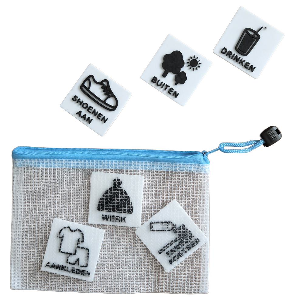 Opbergetui voor badges