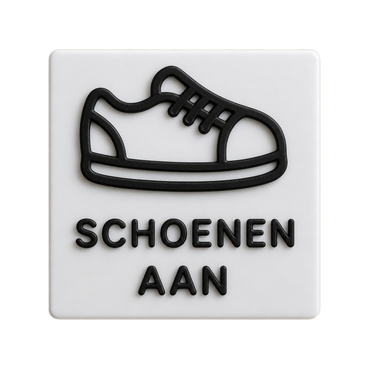 ZEGGI Nu & Straks badge – Schoenen aan