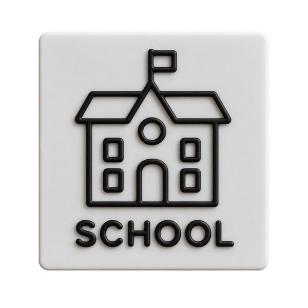 ZEGGI Nu & Straks badge – School