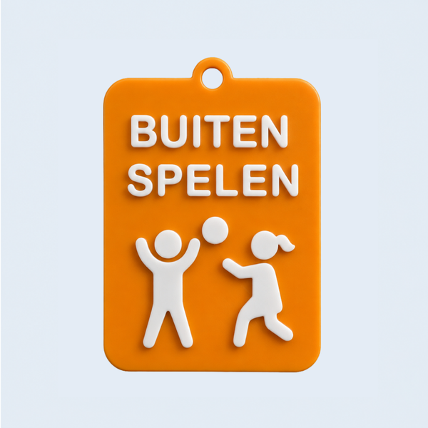 ZEGGI Communicatiebadge – Buiten Spelen