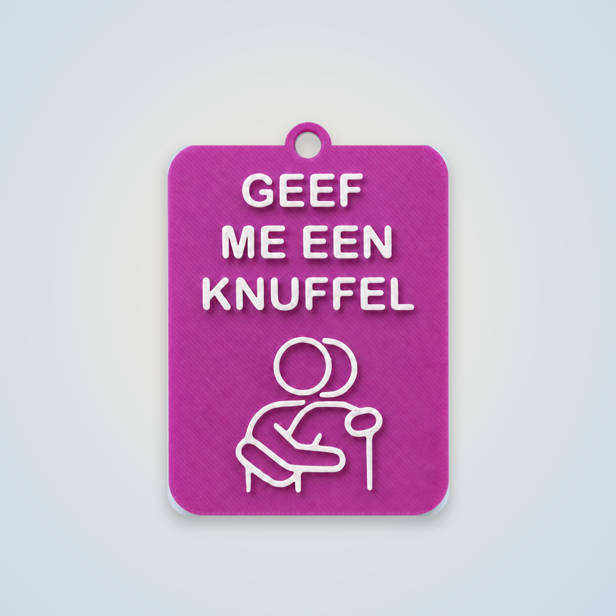 ZEGGI Geef me een knuffel - communicatiebadge