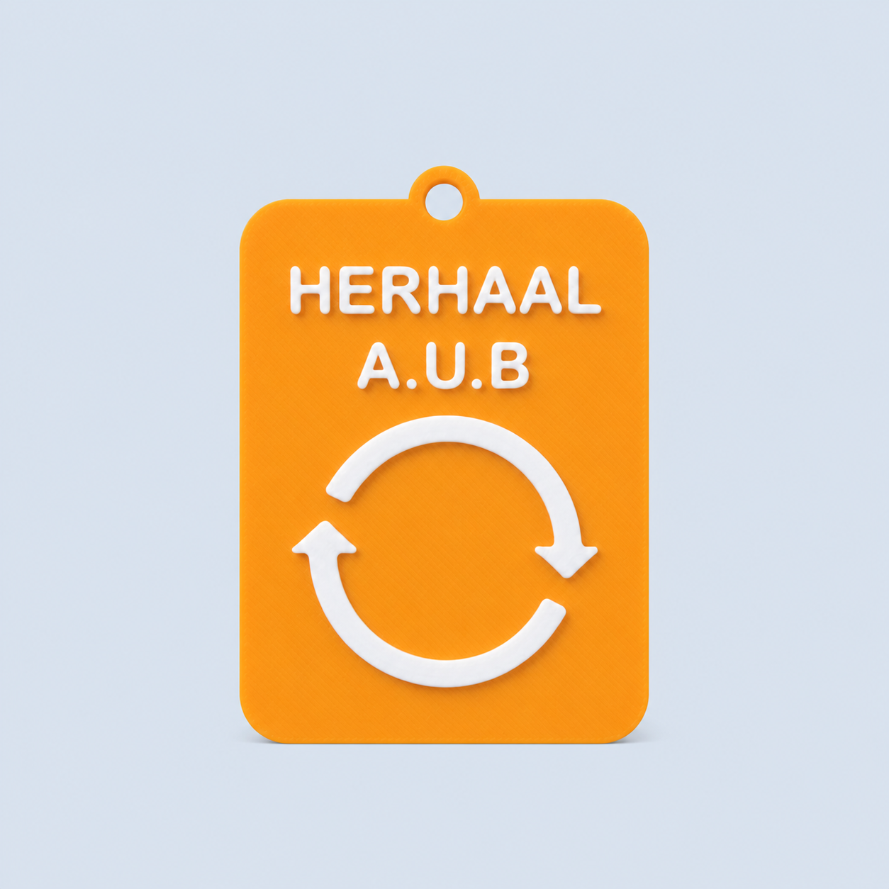 ZEGGI Herhaal A.U.B. - communicatiebadge