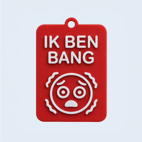 ZEGGI Communicatiebadge – Ik Ben Bang