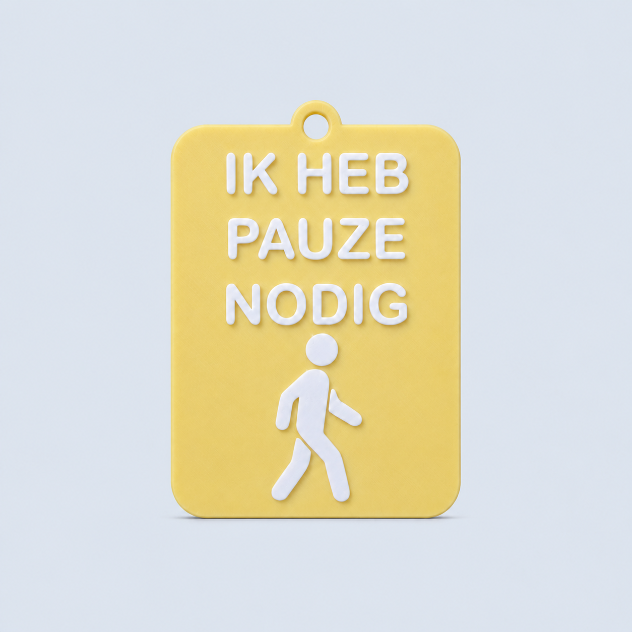 ZEGGI Ik heb pauze nodig - communicatiebadge