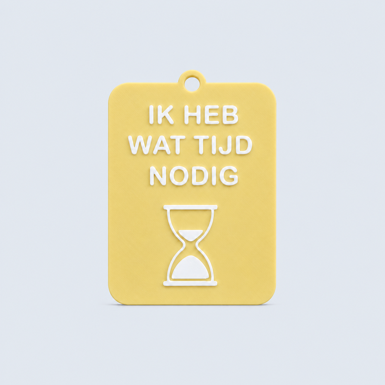 ZEGGI Ik heb tijd nodig - communicatiebadge