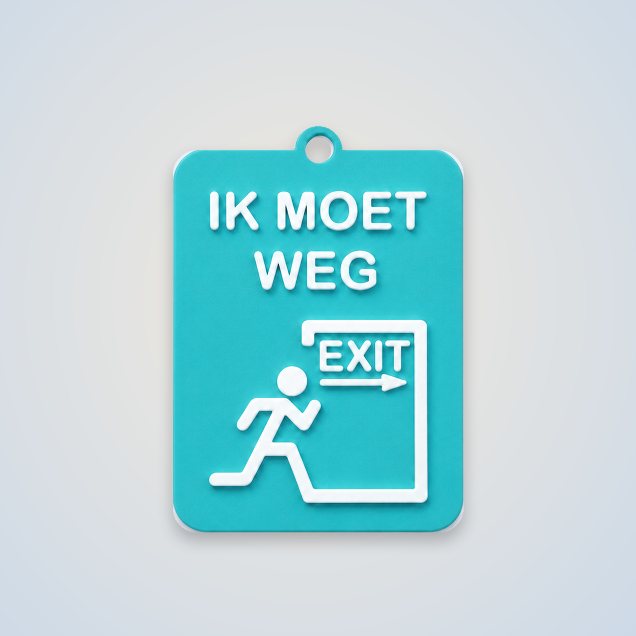 ZEGGI Ik moet weg - communicatiebadge