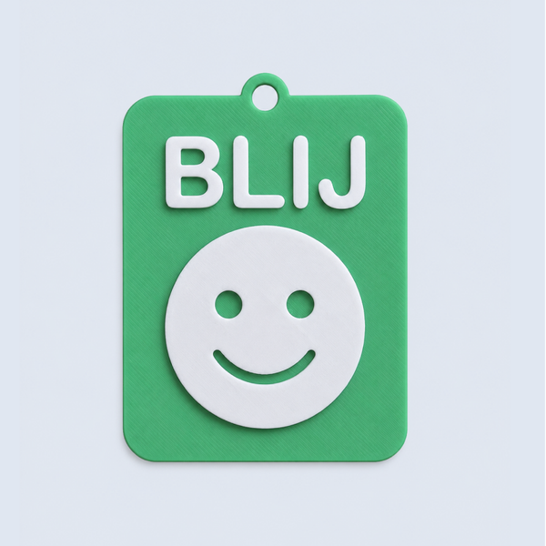 ZEGGI Blij - communicatiebadge
