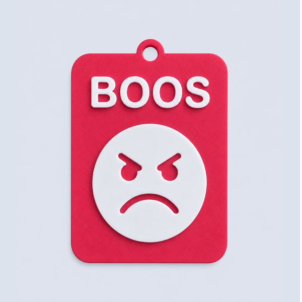 ZEGGI Boos - communicatiebadge
