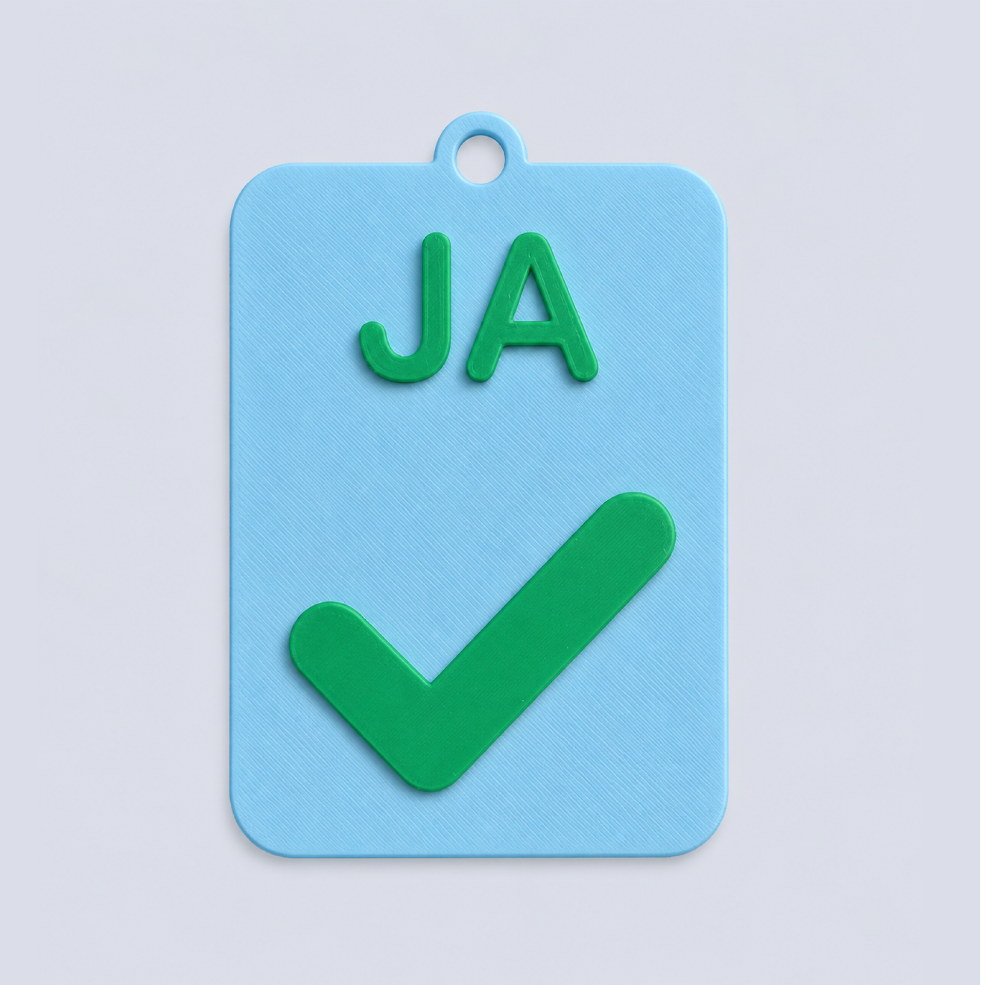ZEGGI JA - communicatiebadge