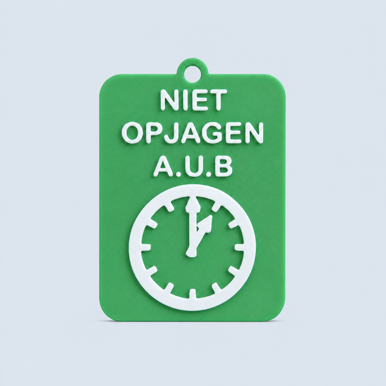 ZEGGI Niet opjagen a.u.b. - communicatiebadge