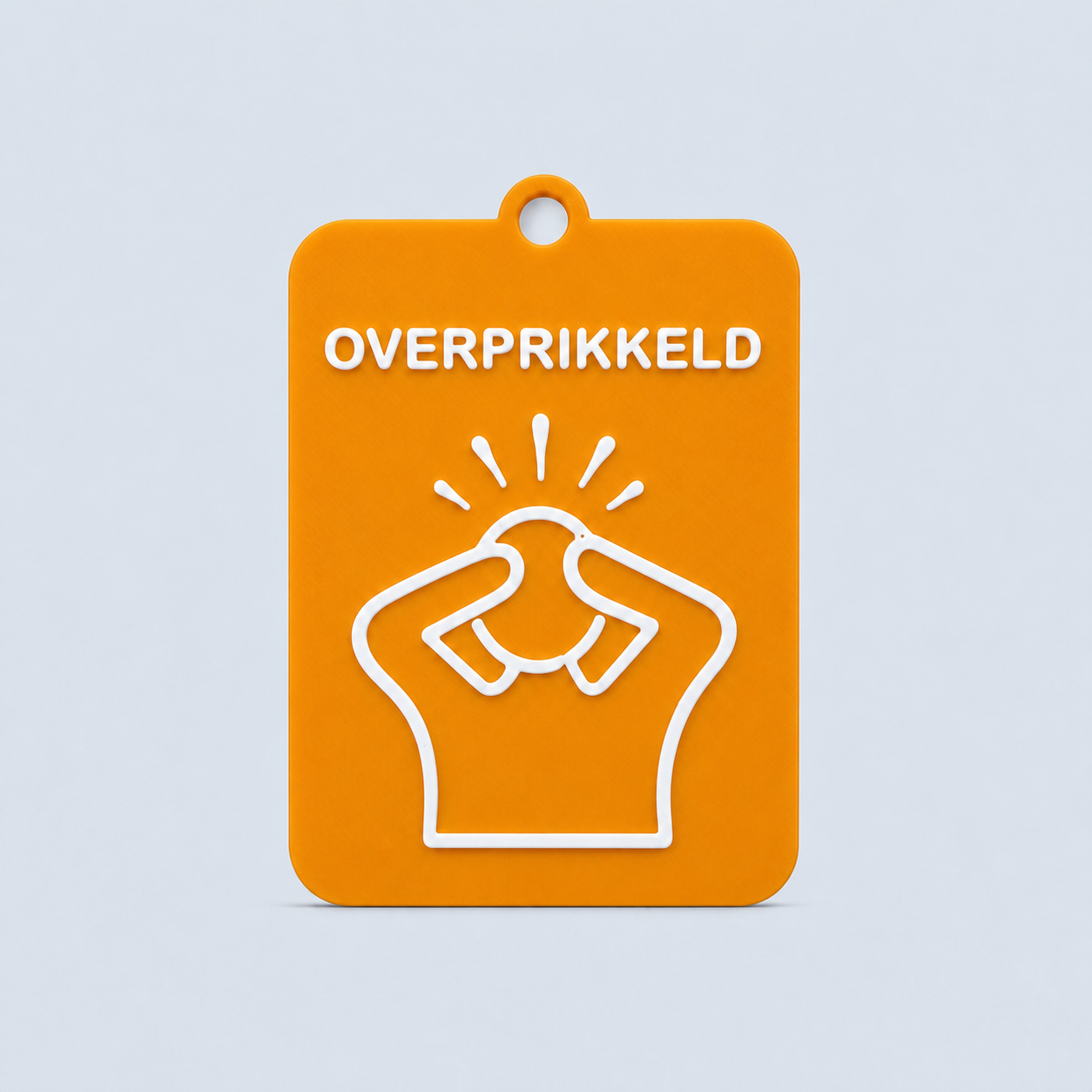 ZEGGI Overprikkeld - communicatiebadge