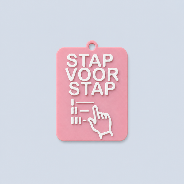 ZEGGI Stap voor stap - communicatiebadge
