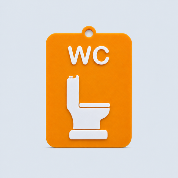 ZEGGI Wc - communicatiebadge