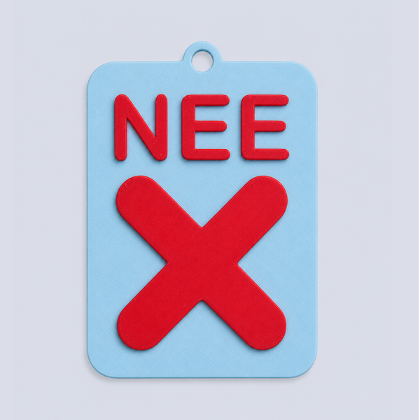 ZEGGI NEE - communicatiebadge