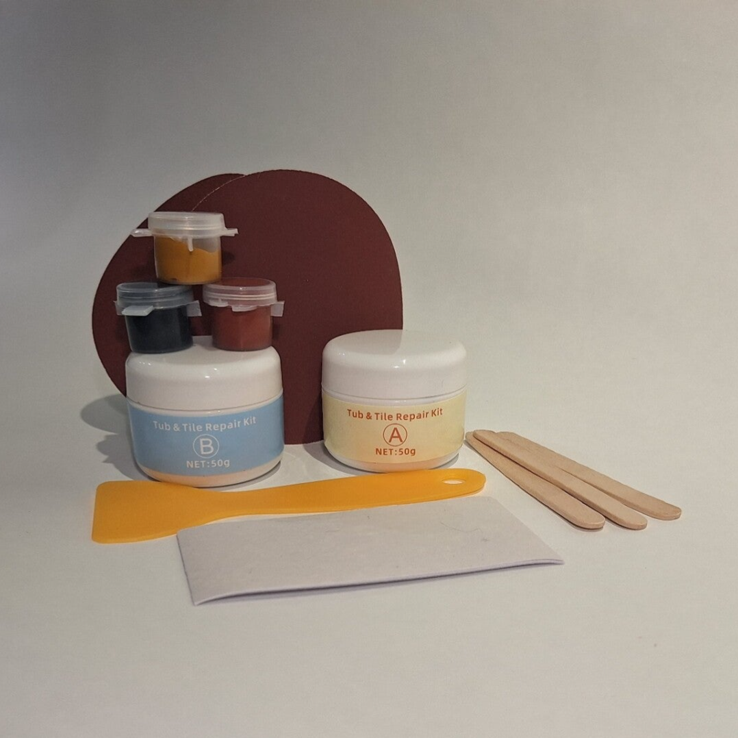 Reparatieset universeel voor sanitair, graniet, marmer, tegels