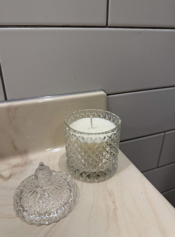 Mini Glass Candle with Lid - 150ml