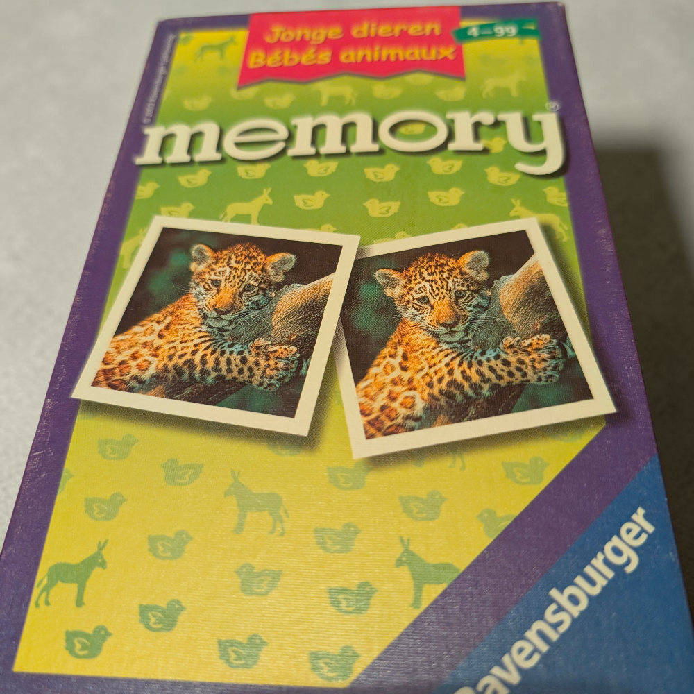 Ravensburger Jonge Dieren Memory – 24 Setjes (Compleet)