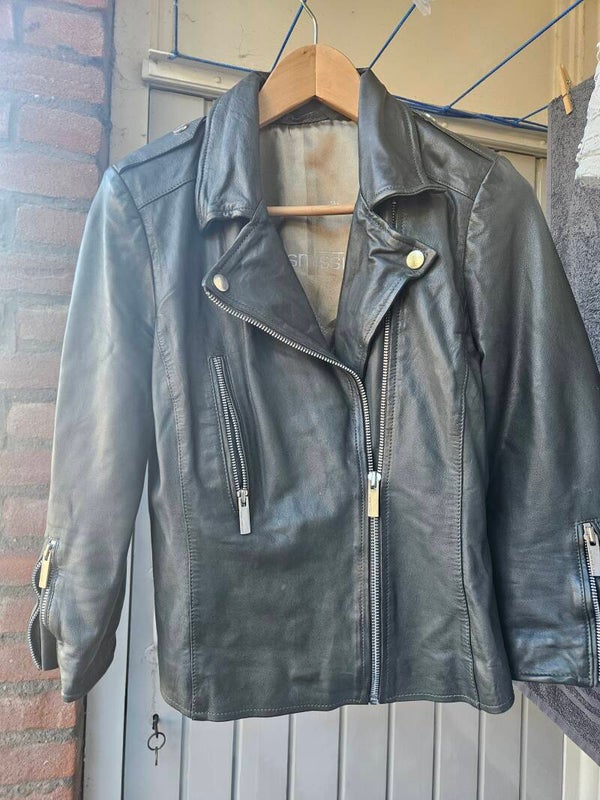 Leren jas | Transmission | maat M/38 e