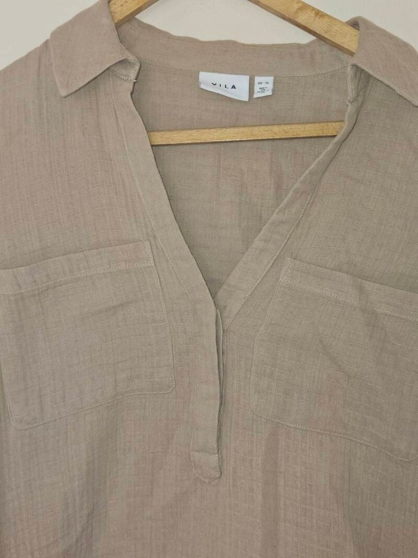 Katoenen Blouse – Vila – Maat 38