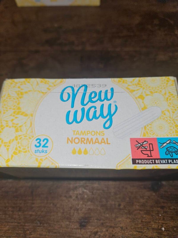 Nieuw doosje tampons